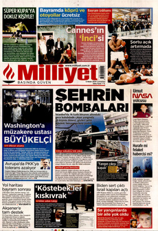 MİLLİYET 6 Nisan 2024 gazete manşeti