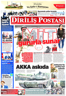 DİRİLİŞ POSTASI 6 Nisan 2024 gazete manşeti