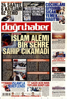DOĞRU HABER 6 Nisan 2024 gazete manşeti