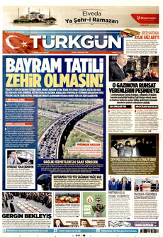 TÜRKGÜN 7 Nisan 2024 gazete manşeti