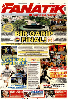 FANATİK 7 Nisan 2024 gazete manşeti