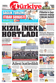 TÜRKİYE GAZETESİ 11 Nisan 2024 gazete manşeti