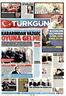 TÜRKGÜN 11 Nisan 2024 gazete manşeti