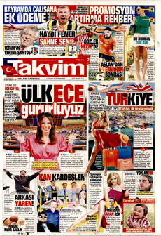 TAKVİM 11 Nisan 2024 gazete manşeti