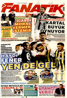 FANATİK 11 Nisan 2024 gazete manşeti