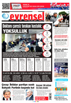EVRENSEL 11 Nisan 2024 gazete manşeti