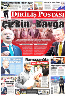 DİRİLİŞ POSTASI 11 Nisan 2024 gazete manşeti