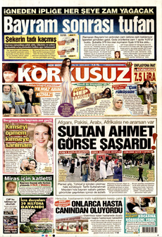 KORKUSUZ 11 Nisan 2024 gazete manşeti