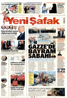 YENİ ŞAFAK 12 Nisan 2024 gazete manşeti