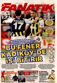 FANATİK 12 Nisan 2024 gazete manşeti