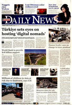HÜRRİYET DAİLY NEWS 12 Nisan 2024 gazete manşeti
