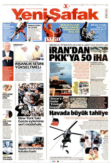 YENİ ŞAFAK 14 Nisan 2024 gazete manşeti