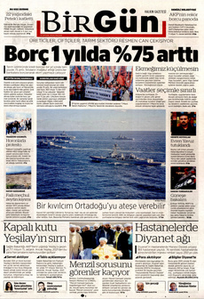BİRGÜN 14 Nisan 2024 gazete manşeti