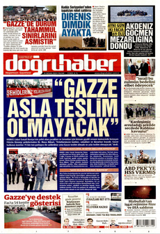 DOĞRU HABER 14 Nisan 2024 gazete manşeti