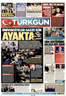 TÜRKGÜN 28 Nisan 2024 gazete manşeti