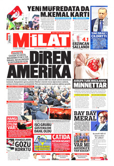MİLAT 28 Nisan 2024 gazete manşeti