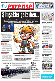EVRENSEL 28 Nisan 2024 gazete manşeti