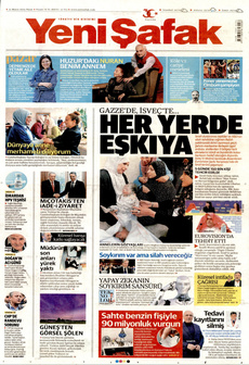 YENİ ŞAFAK 12 Mayıs 2024 gazete manşeti
