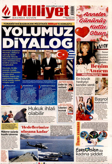 MİLLİYET 12 Mayıs 2024 gazete manşeti
