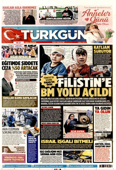 TÜRKGÜN 12 Mayıs 2024 gazete manşeti