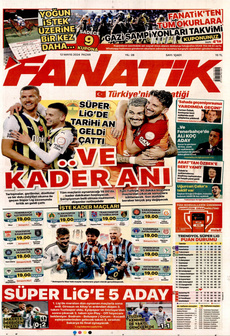 FANATİK 12 Mayıs 2024 gazete manşeti