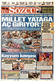 SÖZCÜ 5 Haziran 2024 gazete manşeti