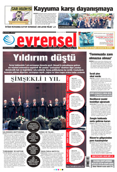 EVRENSEL 5 Haziran 2024 gazete manşeti