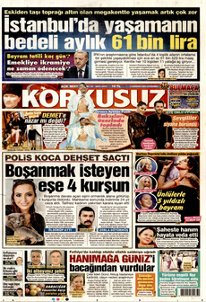 KORKUSUZ 5 Haziran 2024 gazete manşeti