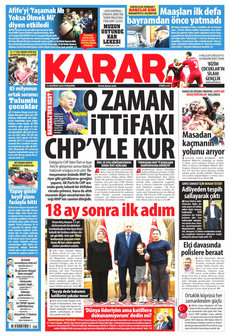 KARAR 13 Haziran 2024 gazete manşeti
