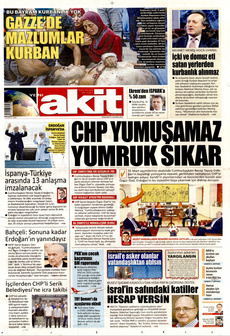 YENİ AKİT 13 Haziran 2024 gazete manşeti