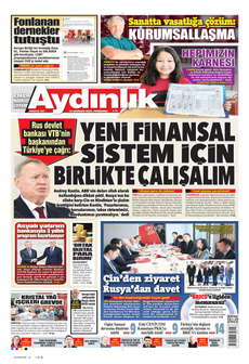 AYDINLIK GAZETESİ 13 Haziran 2024 gazete manşeti