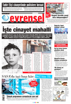 EVRENSEL 13 Haziran 2024 gazete manşeti