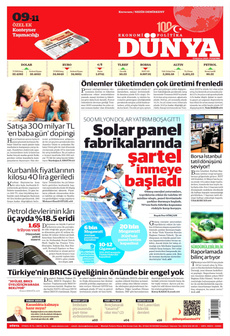 DÜNYA 13 Haziran 2024 gazete manşeti