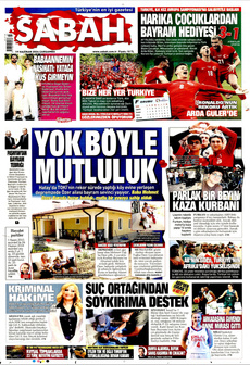 SABAH 19 Haziran 2024 gazete manşeti