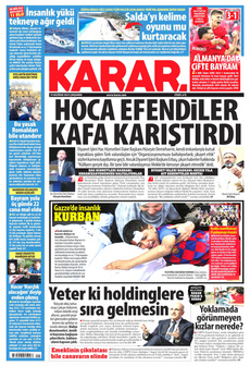 KARAR 19 Haziran 2024 gazete manşeti