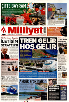MİLLİYET 19 Haziran 2024 gazete manşeti