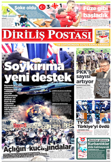 DİRİLİŞ POSTASI 19 Haziran 2024 gazete manşeti