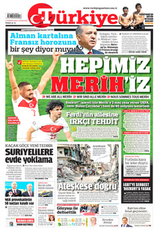 TÜRKİYE GAZETESİ 6 Temmuz 2024 gazete manşeti