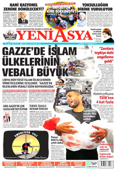 YENİ ASYA 6 Temmuz 2024 gazete manşeti