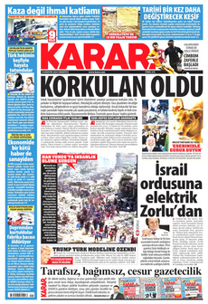 KARAR 10 Ağustos 2024 gazete manşeti
