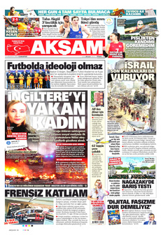 AKŞAM 10 Ağustos 2024 gazete manşeti