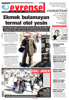 EVRENSEL 10 Ağustos 2024 gazete manşeti