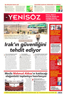 YENİ SÖZ GAZETESİ 13 Ağustos 2024 gazete manşeti