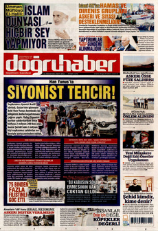 DOĞRU HABER 13 Ağustos 2024 gazete manşeti