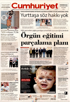 CUMHURİYET 14 Ağustos 2024 gazete manşeti