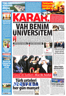 KARAR 14 Ağustos 2024 gazete manşeti