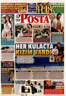 POSTA 14 Ağustos 2024 gazete manşeti