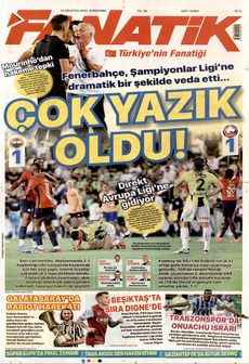 FANATİK 14 Ağustos 2024 gazete manşeti