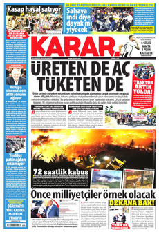 KARAR 19 Ağustos 2024 gazete manşeti