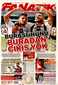 FANATİK 19 Ağustos 2024 gazete manşeti